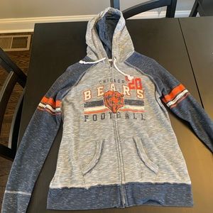 Chicago Bears zip up hoodie